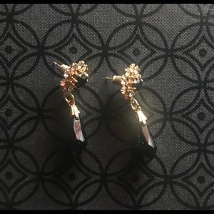 Rhinestone Teardrop Earrings